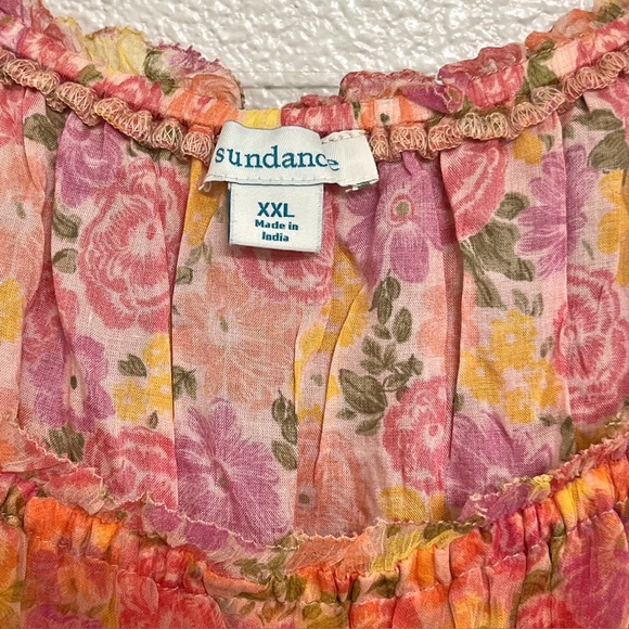 Sundance Sunburst Floral Print Maxi Dress XXL - Picture 4 of 9